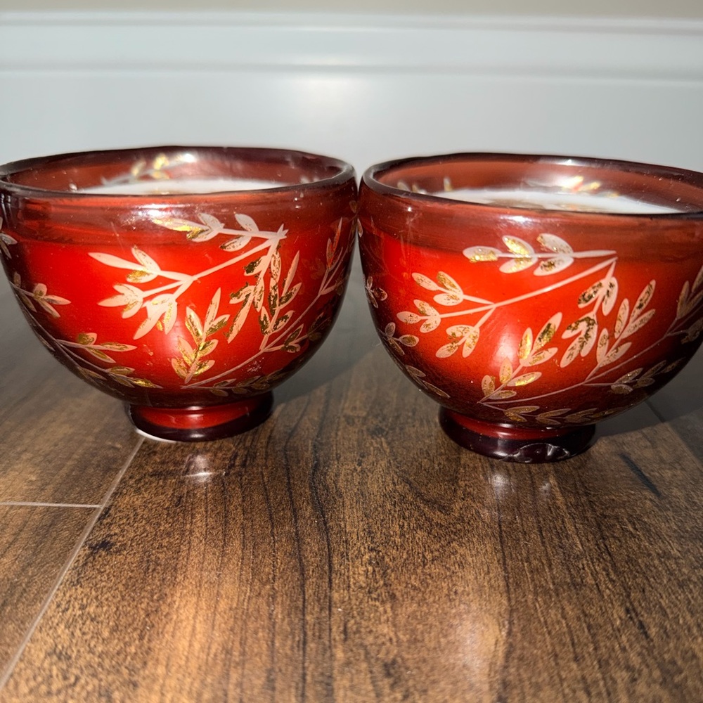 Anthropologie Red Fig Tree Candle Holder - Picture 3 of 4